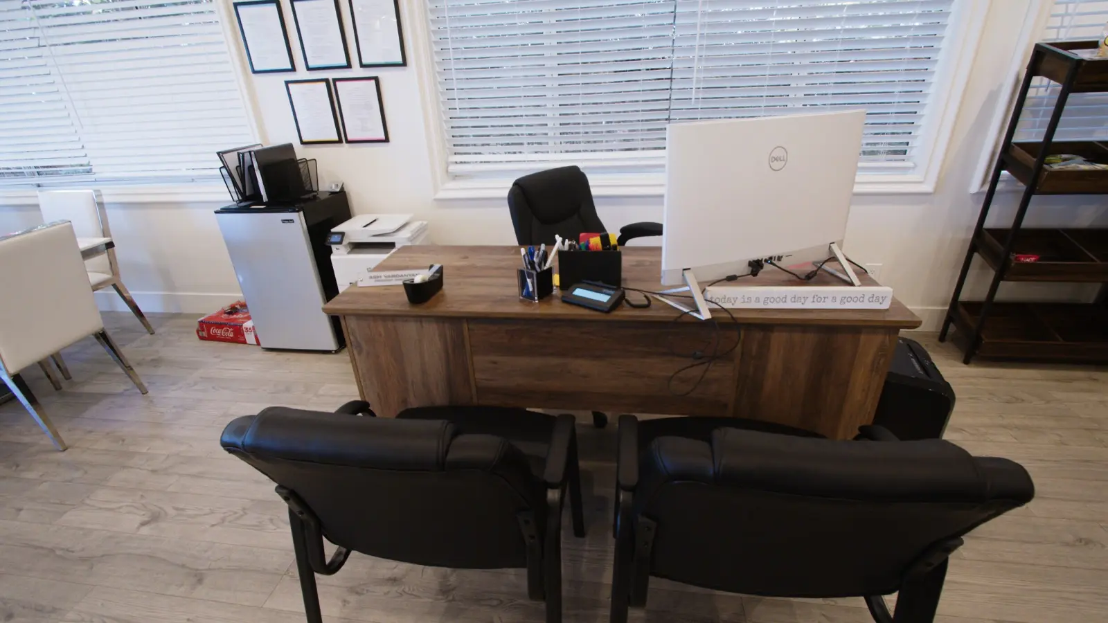 Private clinical office inside the LACATC facility in Encino